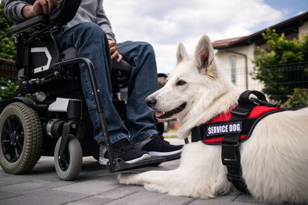 chien de travail d'assistance